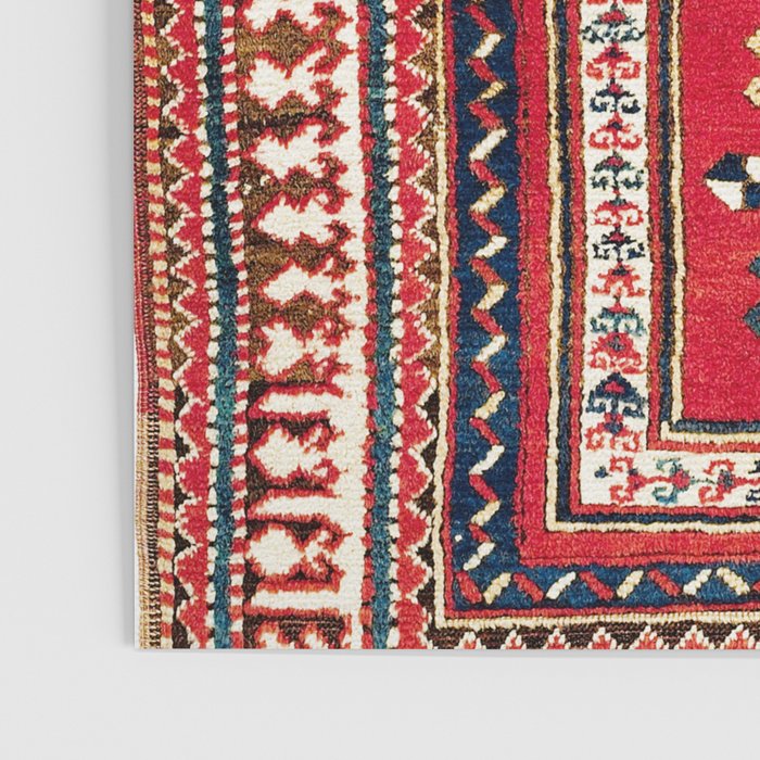 Kazak Southwest Caucasus Niche Rug Print Poster Gallery Image 3