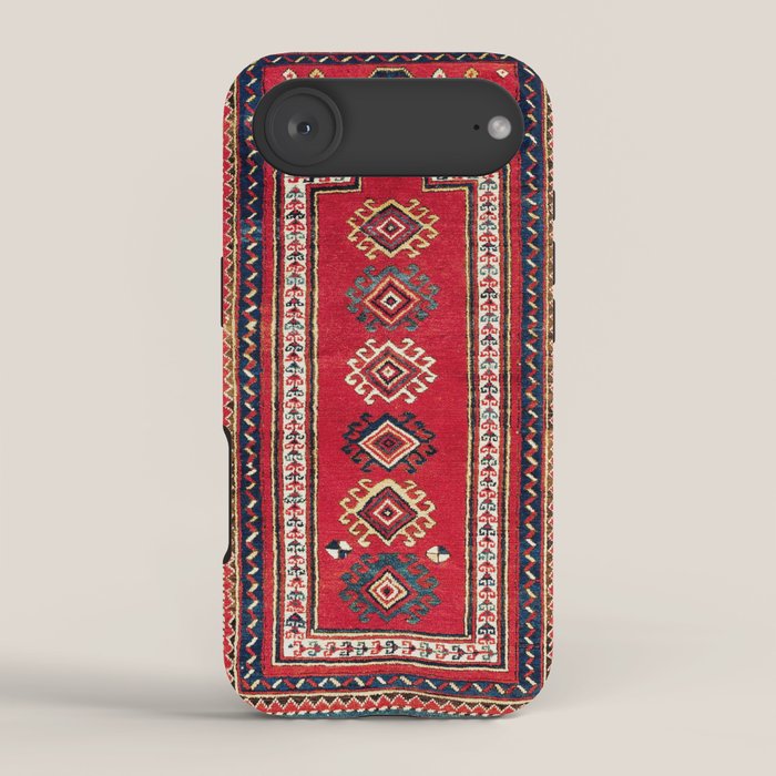 Kazak Southwest Caucasus Niche Rug Print iPhone Case Gallery Image 2
