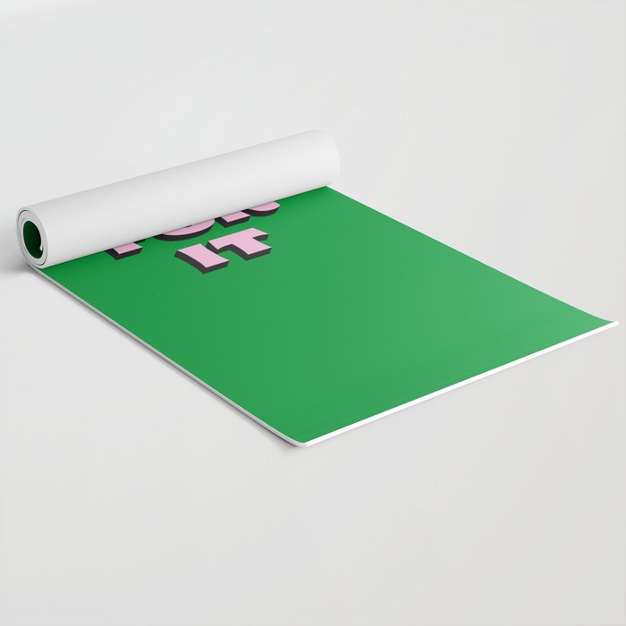 Here For It Yoga Mat Gallery Image 2