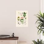 Pesto. Illustrated Recipe. Poster Gallery Image 2