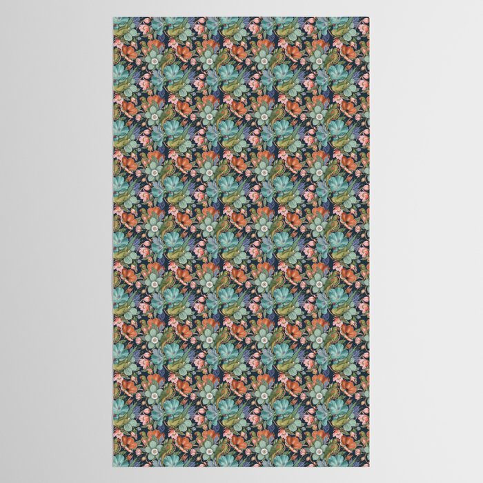 Birdsong Garden Delight Tablecloth Gallery Image 2