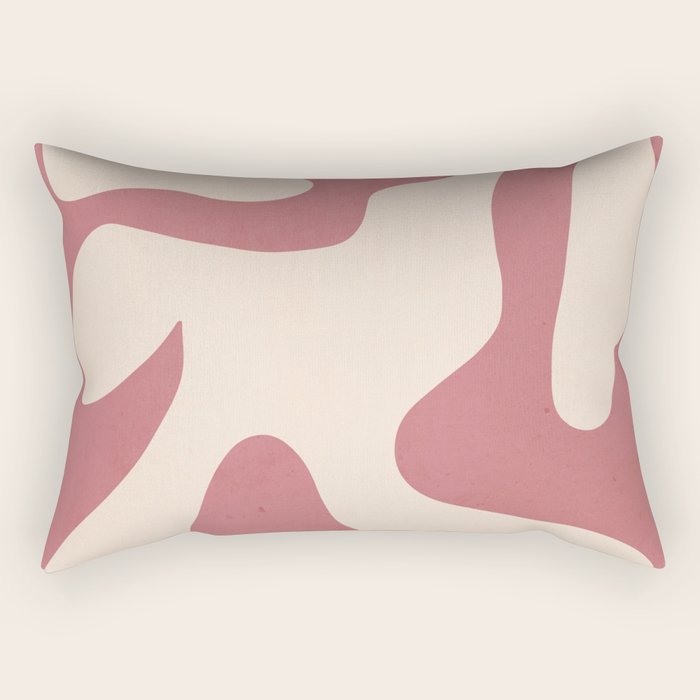Modern Abstract Shapes 88 Rectangular Pillow Gallery Image 1