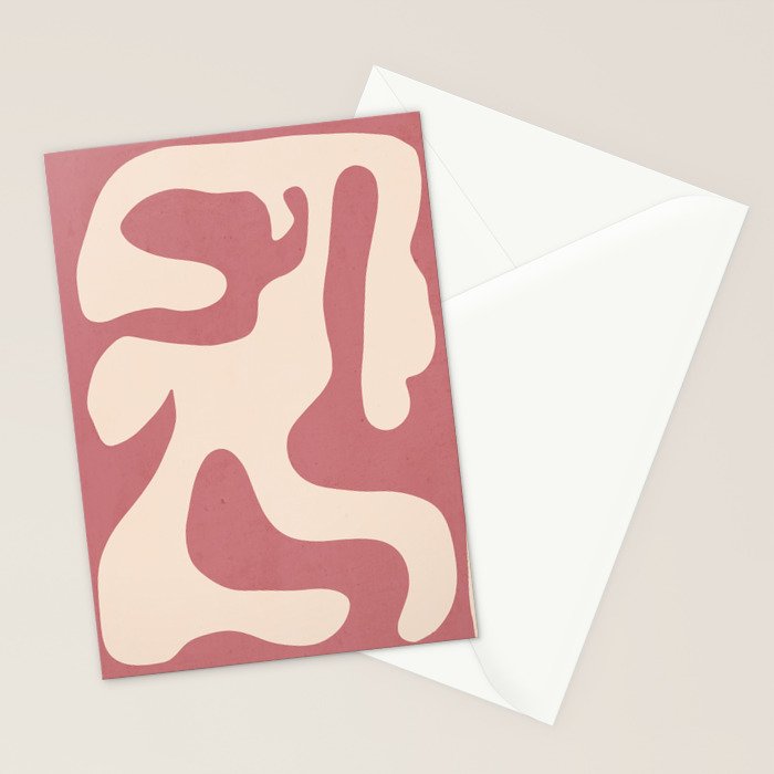 Modern Abstract Shapes 88 Stationery Card Gallery Image 2