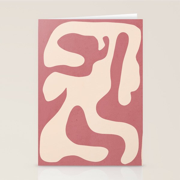 Modern Abstract Shapes 88 Stationery Card Gallery Image 1