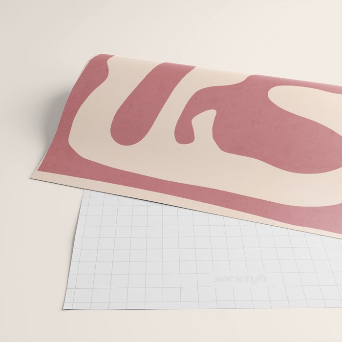 Modern Abstract Shapes 88 Wrapping Paper Gallery Image 2