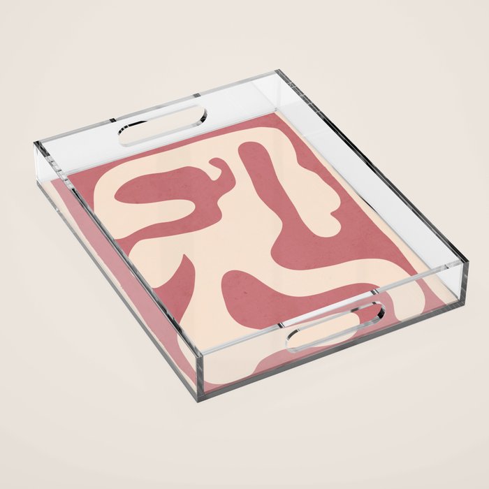 Modern Abstract Shapes 88 Acrylic Tray Gallery Image 1