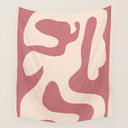 Modern Abstract Shapes 88 Wall Tapestry Gallery Image 4