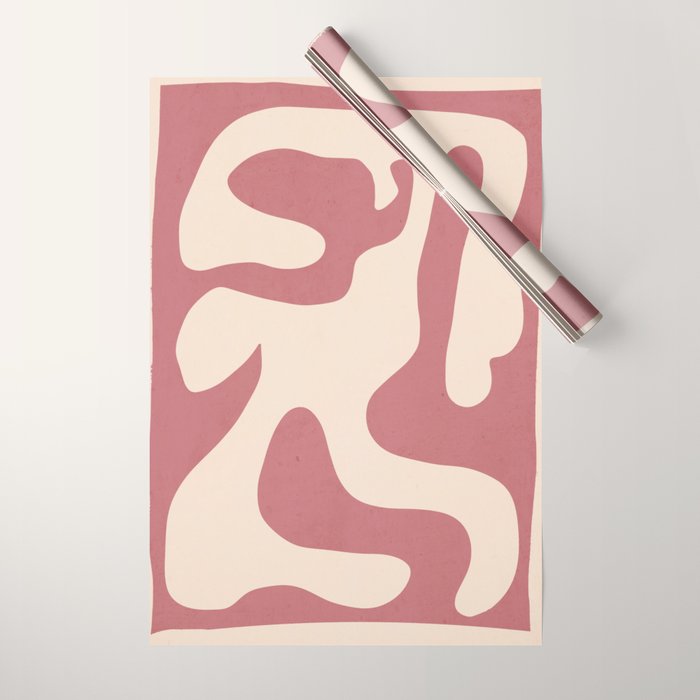 Modern Abstract Shapes 88 Wrapping Paper Gallery Image 1