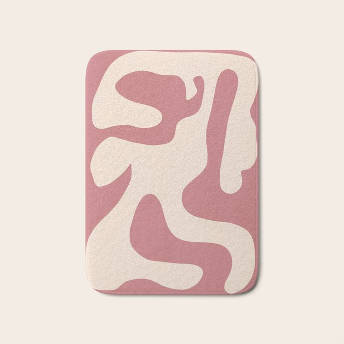 Modern Abstract Shapes 88 Bath Mat Gallery Image 1