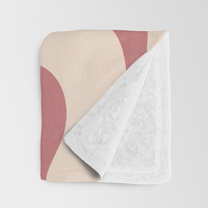 Modern Abstract Shapes 88 Throw Blanket Gallery Image 3