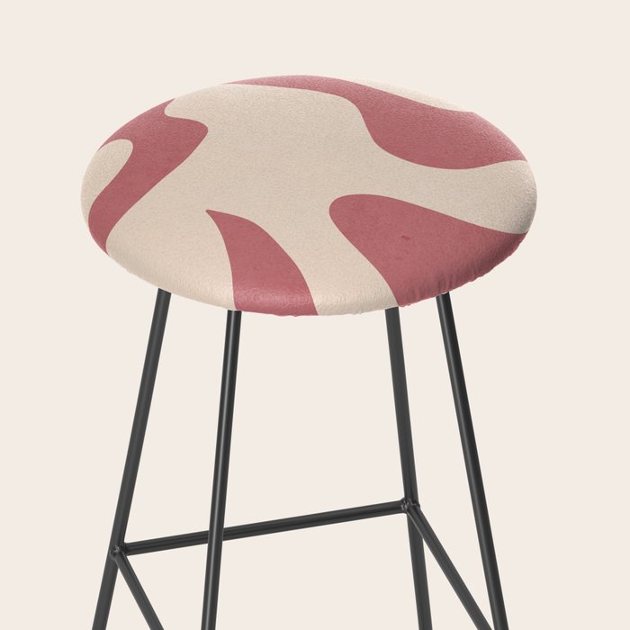 Modern Abstract Shapes 88 Stool Gallery Image 2