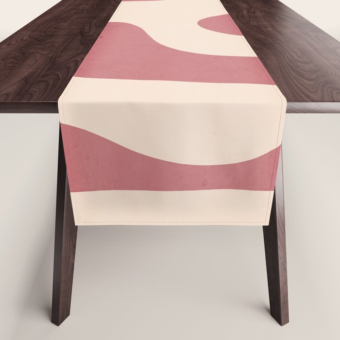 Modern Abstract Shapes 88 Table Runner Gallery Image 1