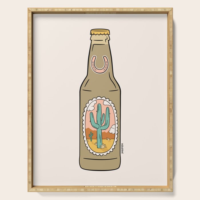 DESERT BREW Serving Tray Gallery Image 1
