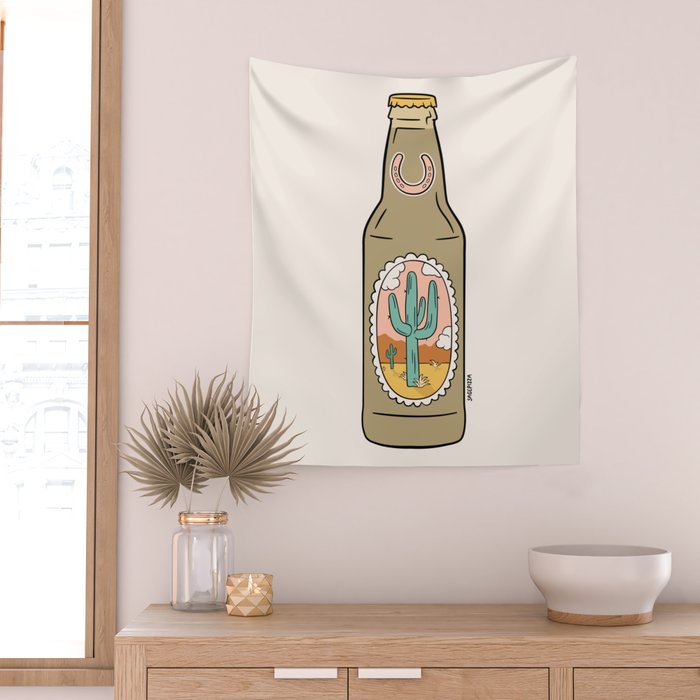 DESERT BREW Wall Tapestry Gallery Image 2