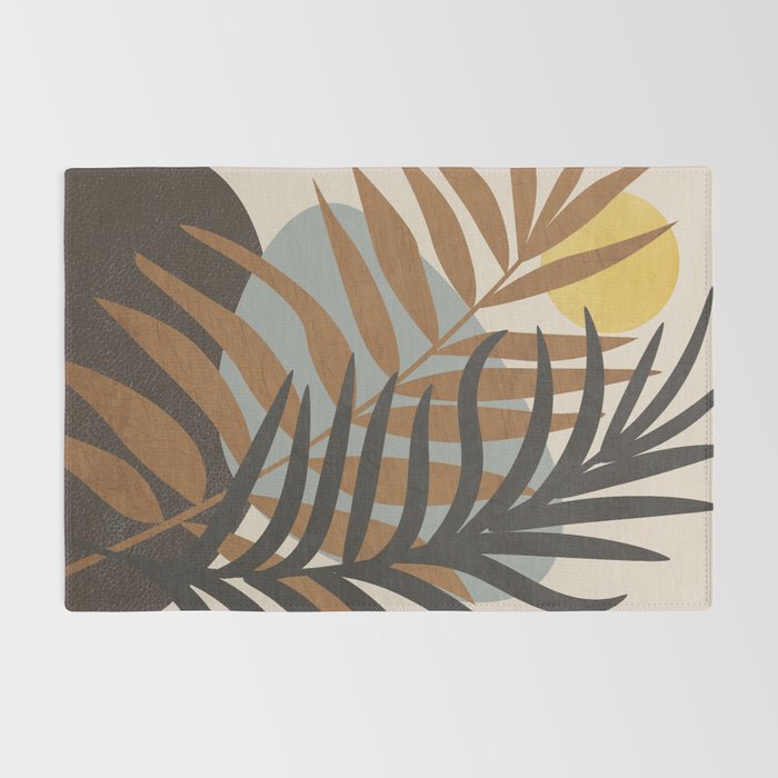 Abstract Tropical Art IV Rug Gallery Image 2