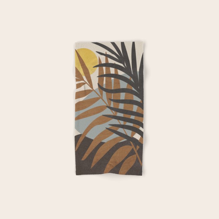 Abstract Tropical Art IV Bath Towel Gallery Image 1