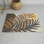 Abstract Tropical Art IV Rug Gallery Image 1