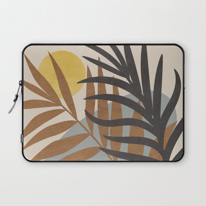 Abstract Tropical Art IV Laptop Sleeve Gallery Image 1