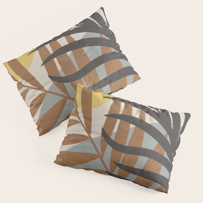 Abstract Tropical Art IV Pillow Sham Gallery Image 3