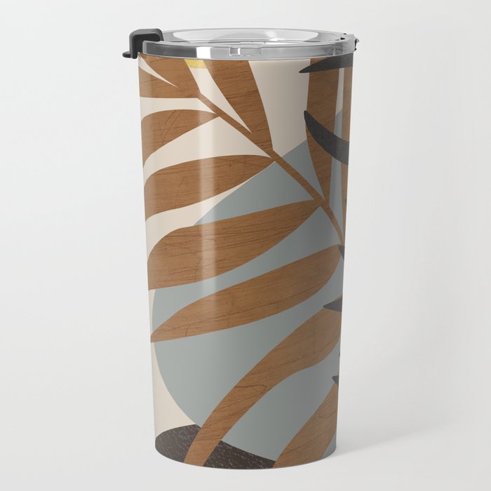 Abstract Tropical Art IV Travel Mug Gallery Image 3