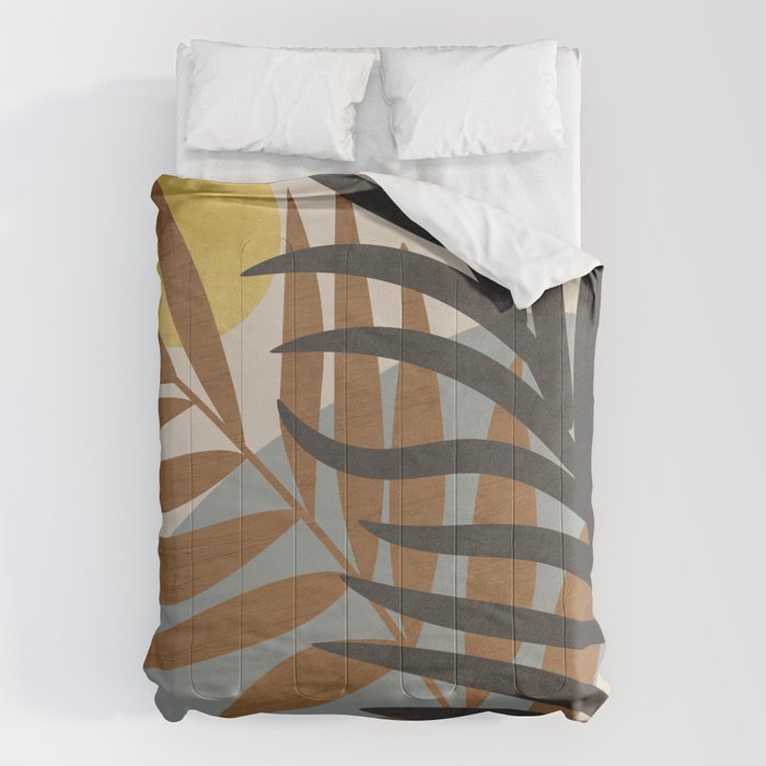 Abstract Tropical Art IV Comforter Gallery Image 6