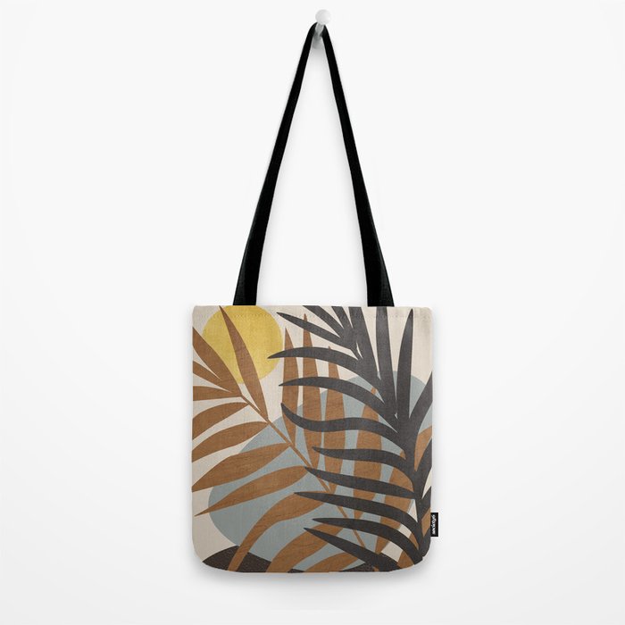 Abstract Tropical Art IV Tote Bag Gallery Image 2