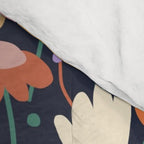 Floral pattern dark Comforter Gallery Image 4