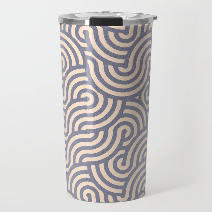SWIRL Steel and Oat Travel Mug Gallery Image 1