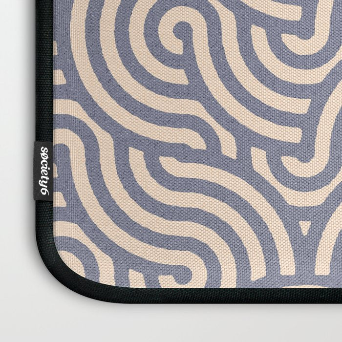 SWIRL Steel and Oat Laptop Sleeve Gallery Image 3