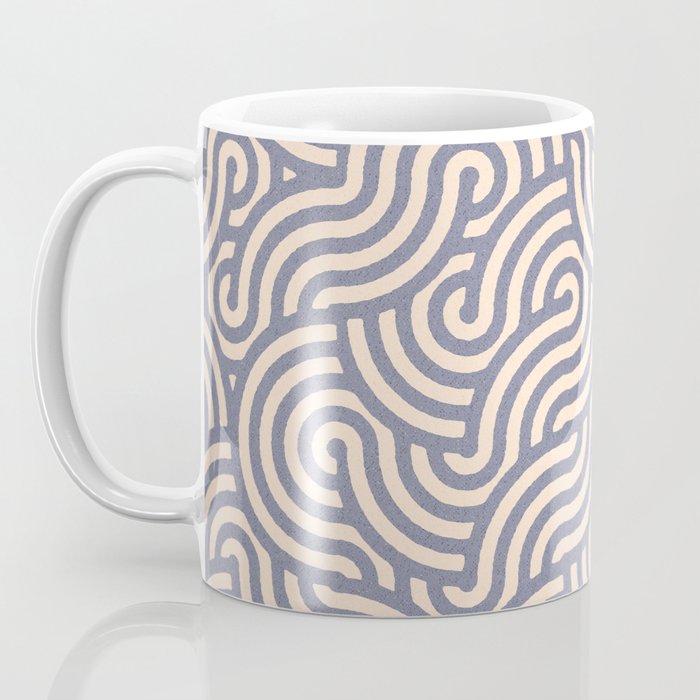 SWIRL Steel and Oat Coffee Mug Gallery Image 3