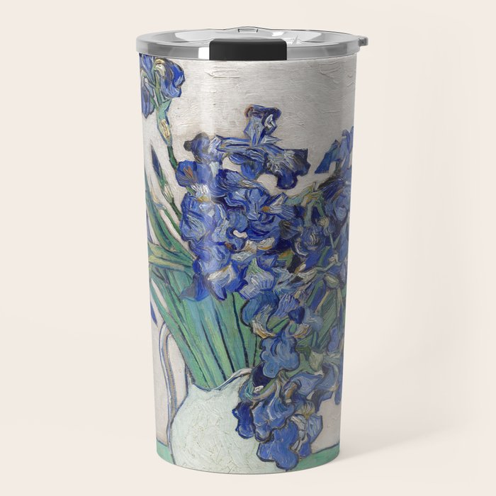Van Gogh, Irises, 1888 Travel Mug Gallery Image 1