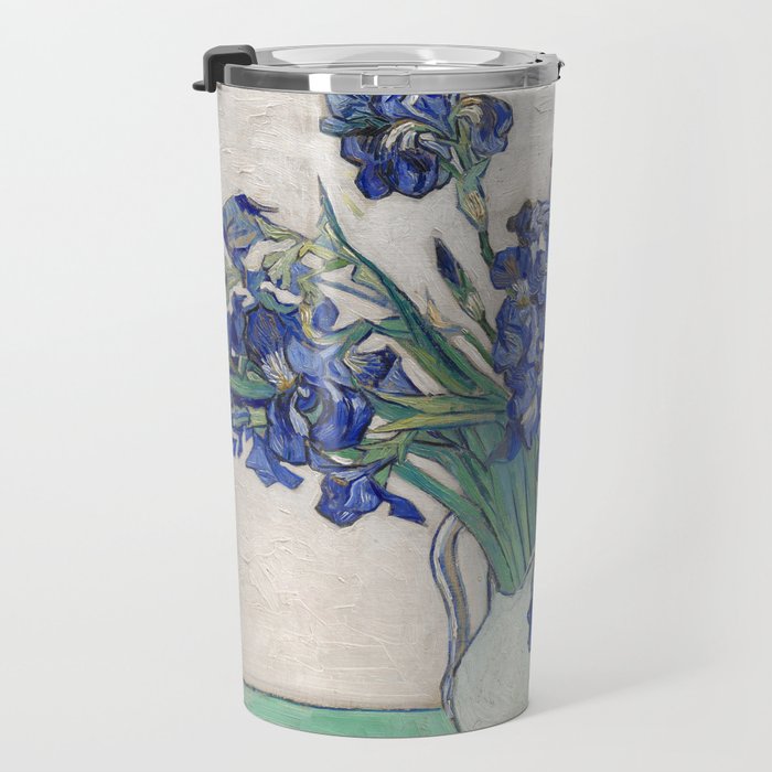 Van Gogh, Irises, 1888 Travel Mug Gallery Image 3
