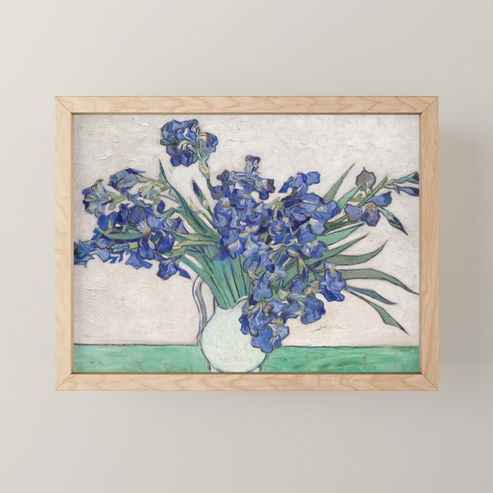 Van Gogh, Irises, 1888 Mini Art Print Gallery Image 1