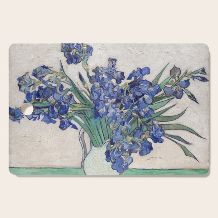 Van Gogh, Irises, 1888 Cutting Board Gallery Image 1