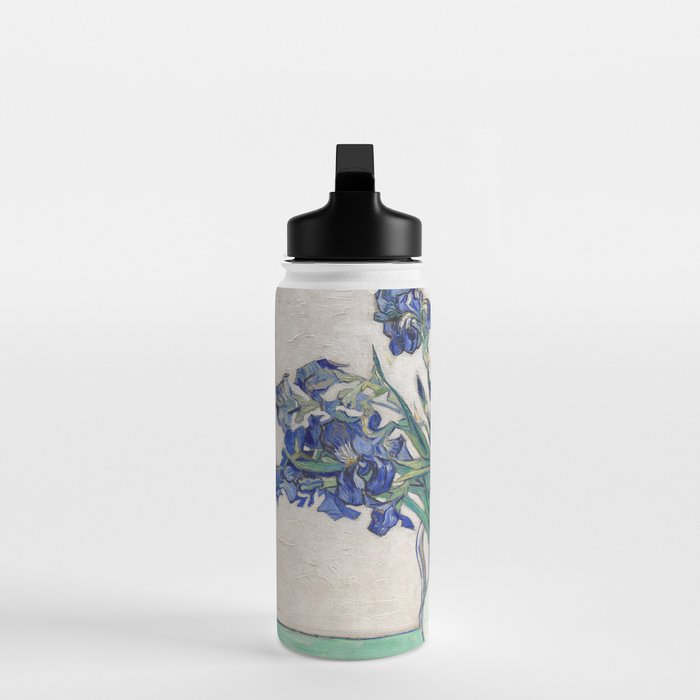 Van Gogh, Irises, 1888 Water Bottle Gallery Image 3
