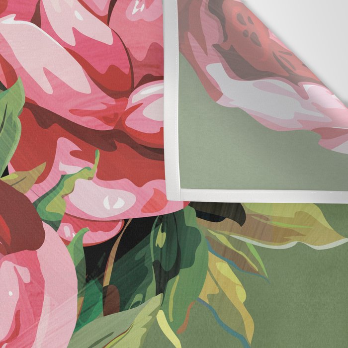 Vase of Flowers 1 Wall Tapestry Gallery Image 3