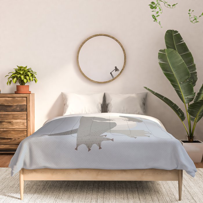 Whimsy Otter Comforter Gallery Image 3