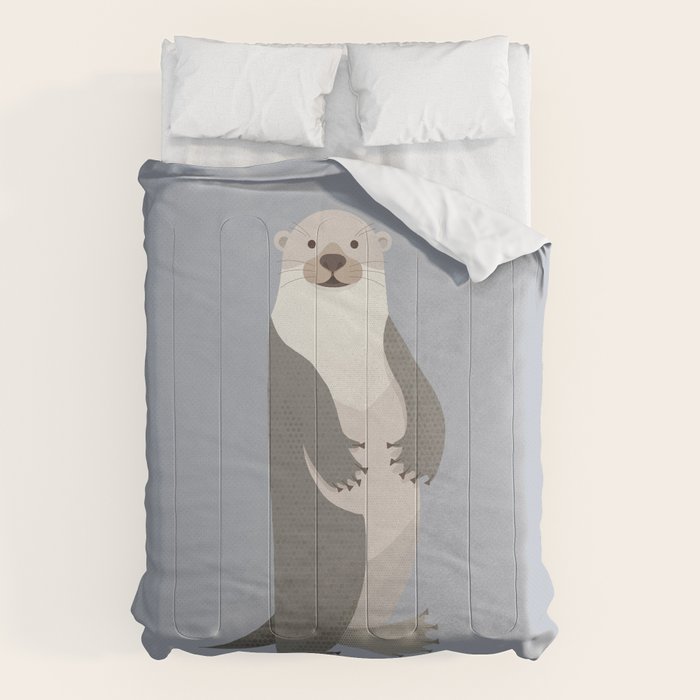 Whimsy Otter Comforter Gallery Image 1