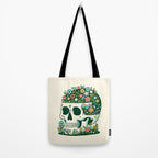 Skull Garden Tote Bag Gallery Image 2
