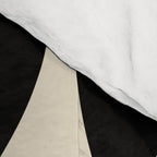 Matisse Inspired Abstract Cut Outs black Comforter Gallery Image 4