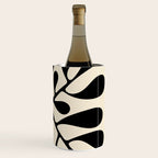 Matisse Inspired Abstract Cut Outs black Wine Chiller Gallery Image 3