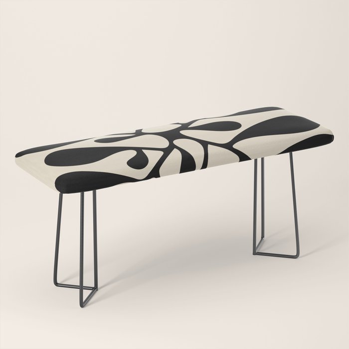 Matisse Inspired Abstract Cut Outs black Bench Gallery Image 1