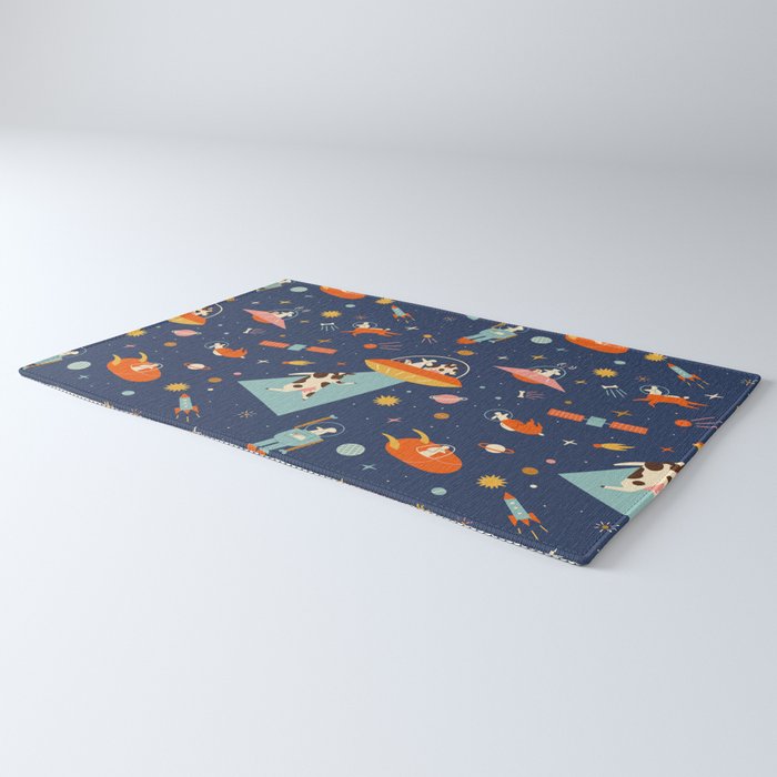 Cosmic dogs Rug Gallery Image 3