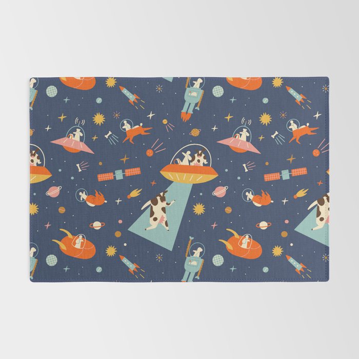 Cosmic dogs Rug Gallery Image 2