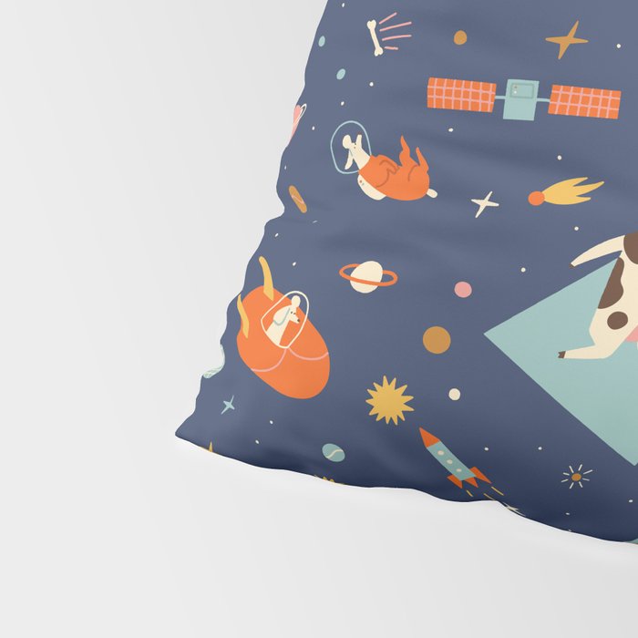 Cosmic dogs Pillow Sham Gallery Image 4