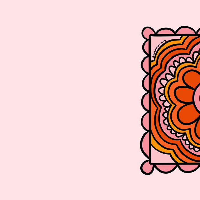 Flower Granny Square Coffee Mug Gallery Image 2