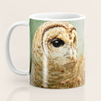 Barred Owl in Foggy Forest Coffee Mug Gallery Image 3
