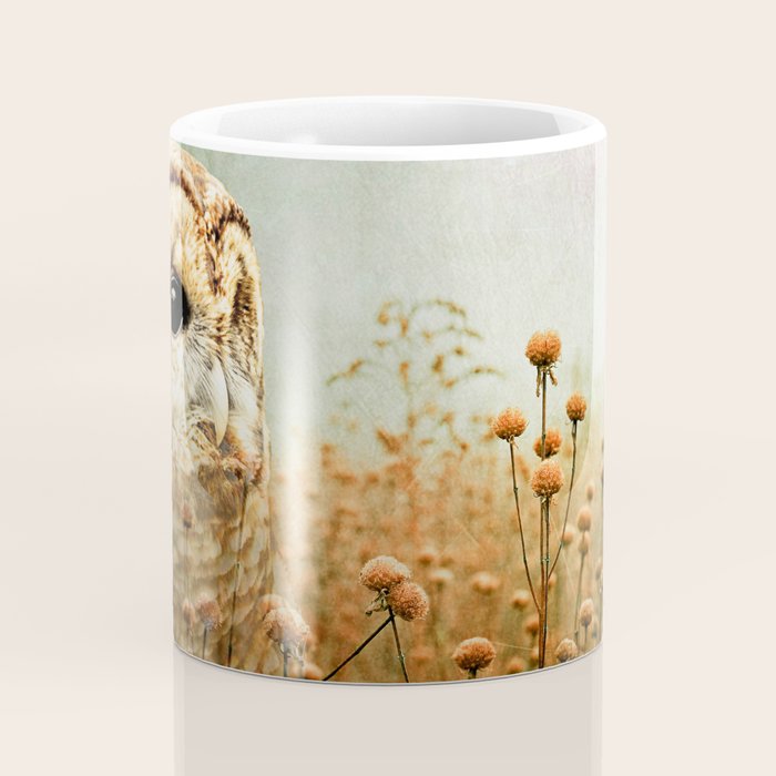Barred Owl in Foggy Forest Coffee Mug Gallery Image 4