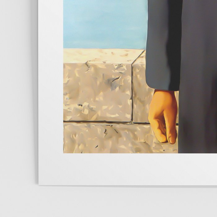 Rene Magritte The Son of Man, 1964 Artwork, Tshirts, Posters, Prints, Bags, Men, Women, Youth Poster Gallery Image 3