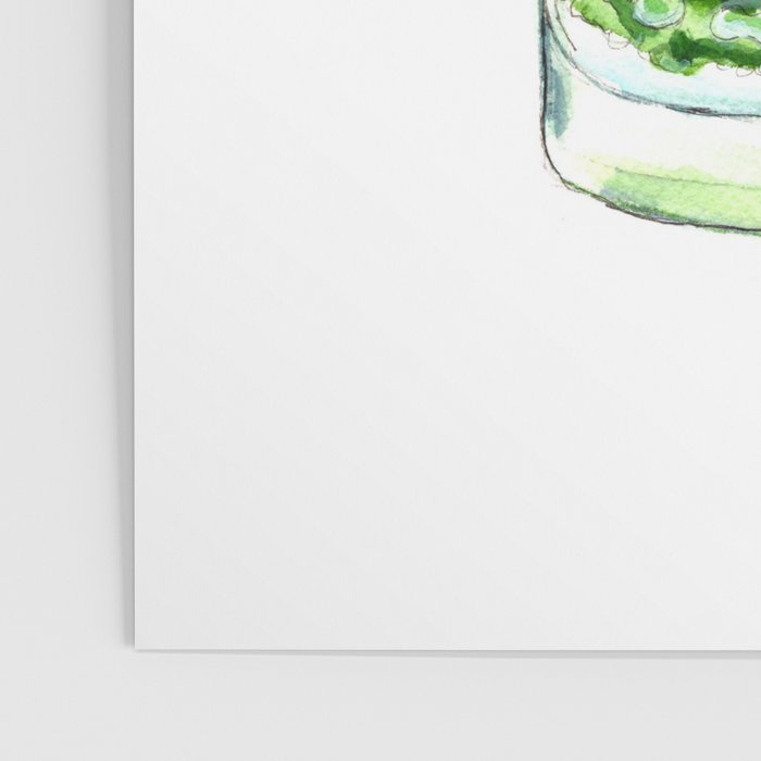 Cocktails. Mojito. Watercolor Painting. Poster Gallery Image 3